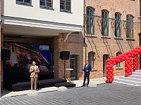 na zdjęciu: Uroczyste otwarcie wyjątkowego biurowca w danej fabryce Stoewera, wspartego ze środków Jessica II