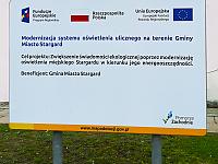 Modernizacja systemu oświetlenia ulicznego na terenie Gminy Miasto Stargard