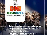 Ciekawa oferta z Pomorza Zachodniego podczas „Dni Otwartych Funduszy Europejskich” (7-9 października).