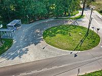 Budowa miejsca przesiadkowego na skrzyżowaniu ulic Na Świdwie i Wschodniej w miejscowości Łęgi