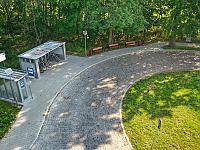 Budowa miejsca przesiadkowego na skrzyżowaniu ulic Na Świdwie i Wschodniej w miejscowości Łęgi