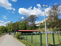 Zagospodarowanie terenu rekreacyjnego - przystani kajakowej w Karlinie ul. Nadbrzeżna.