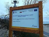 Budowa kładki przyrodniczej na wydmie zachodniej w Darłowie