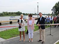 Odra Zachodnia rajem dla kajakarzy. Budowa przystani w Siadle Dolnym zakończona - fot. G.Smolicz