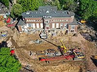 Postępują prace ziemne na budowie Teatru Polskiego