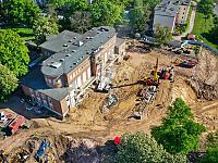 Postępują prace ziemne na budowie Teatru Polskiego