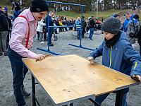 Budowa wieży widokowej była elementem większego projektu związanego z rewitalizacją parku miejskiego w Wolinie, który też uroczyście otwarto. 