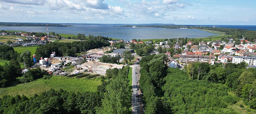 Nowa droga rowerowa łączy Dziwnówek (na zdjęciu) z Łukęcinem.