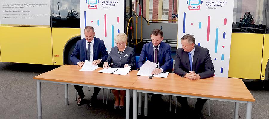 MZK w Koszalinie z nową flotą pojazdów. MZK w Koszalinie z nową flotą pojazdów.