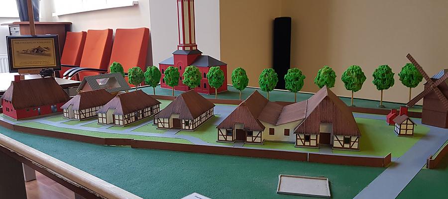 Makieta przyszłego Parku Etnograficznego w Niechorzu