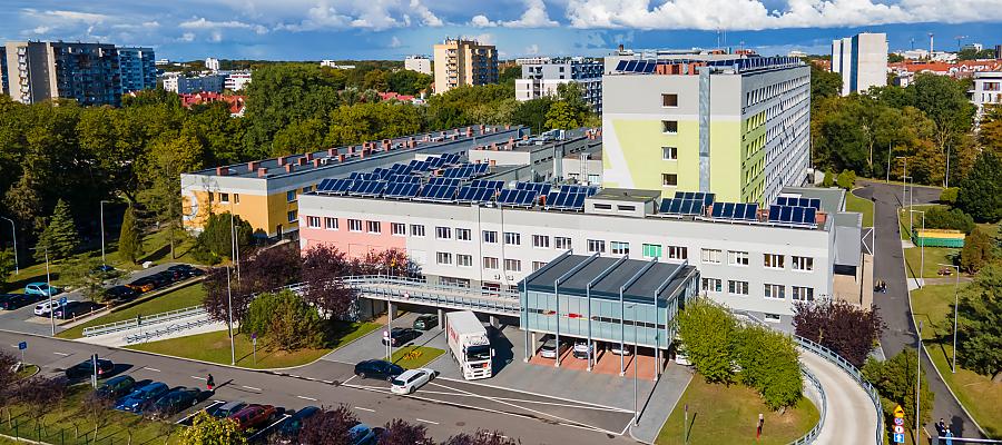 Podjazd dla karetek był ostatnim ze etapów modernizacji szpitala w Kołobrzegu.