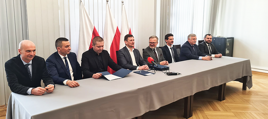 Podpisanie listu intencyjnego w Darłowie.